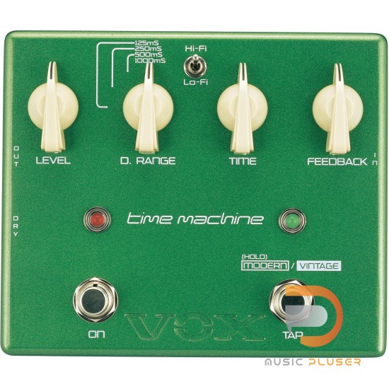 ギター VOX Time Machine Joe Satriani VOX JOE SATRIANI TIME MACHINE DELAY PEDAL